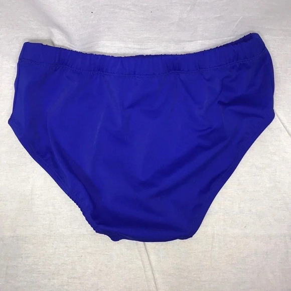 Zuliana Mens Blue Size Small Swimsuit Made in USA - NEW - Picture 2 of 3